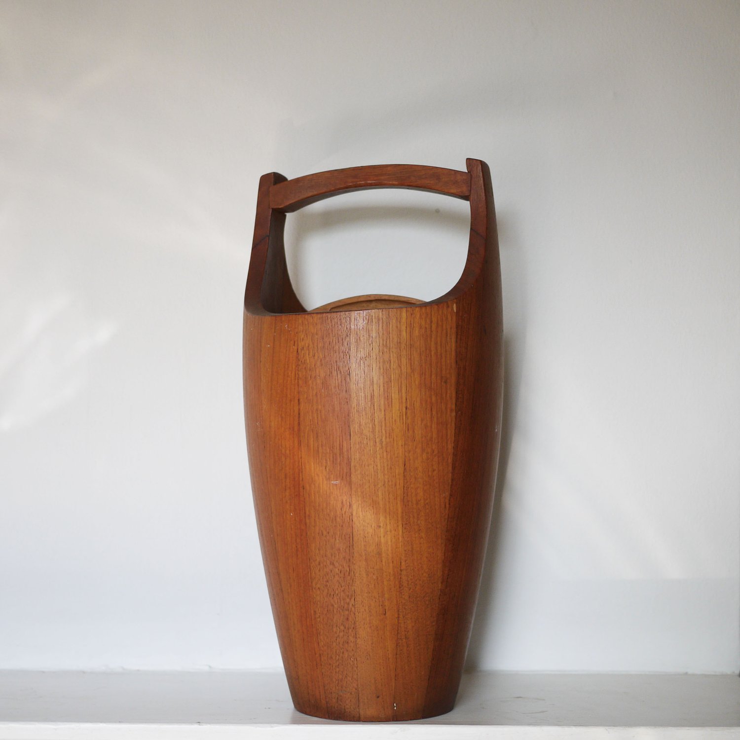 Teak Ice Bucket By Jens Quistgaard For Dansk Design, 1960s