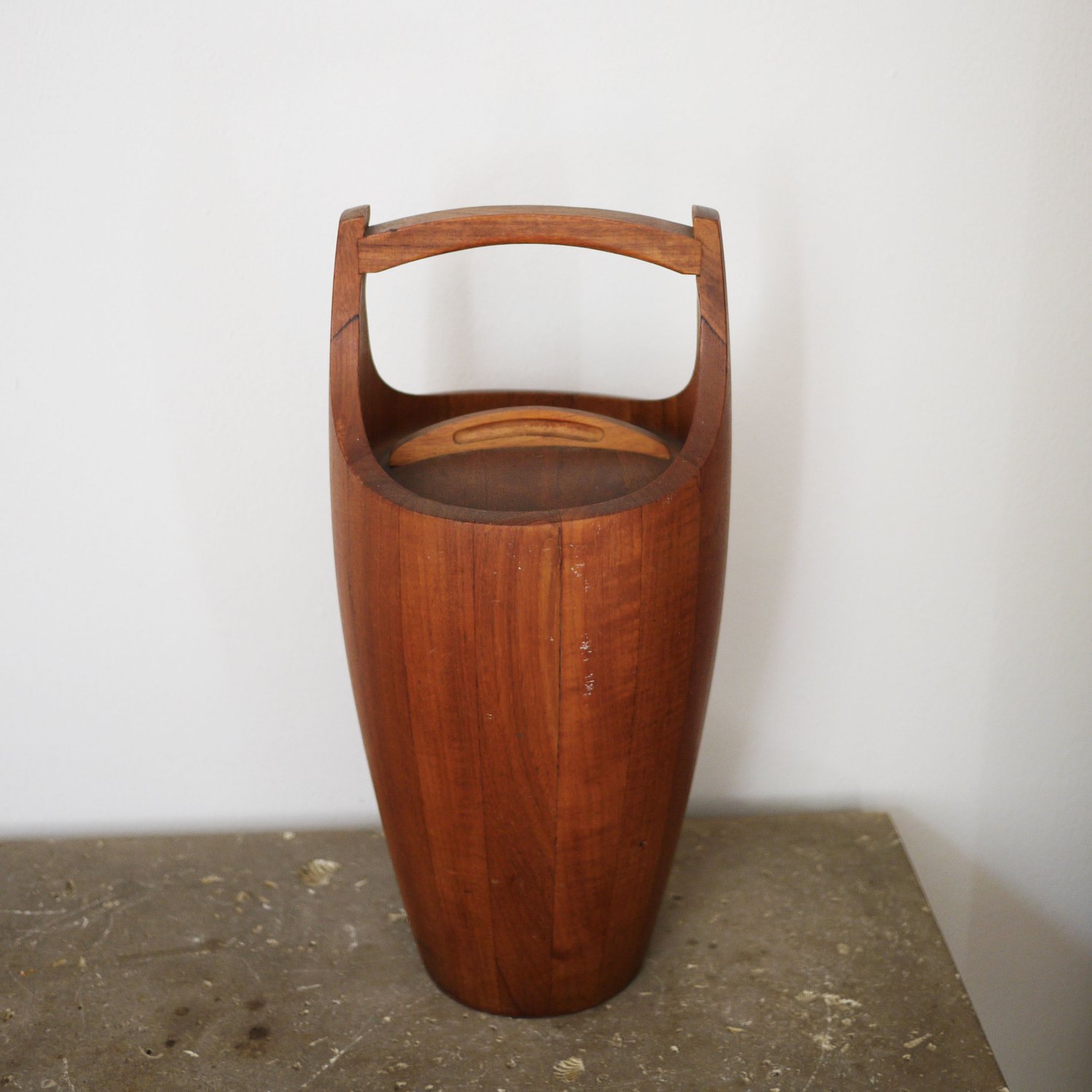 Teak Ice Bucket By Jens Quistgaard For Dansk Design, 1960s