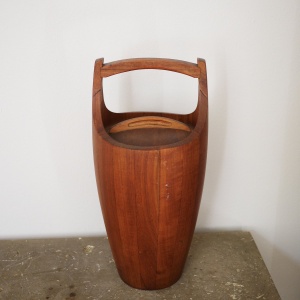 Teak Ice Bucket By Jens Quistgaard For Dansk Design, 1960s