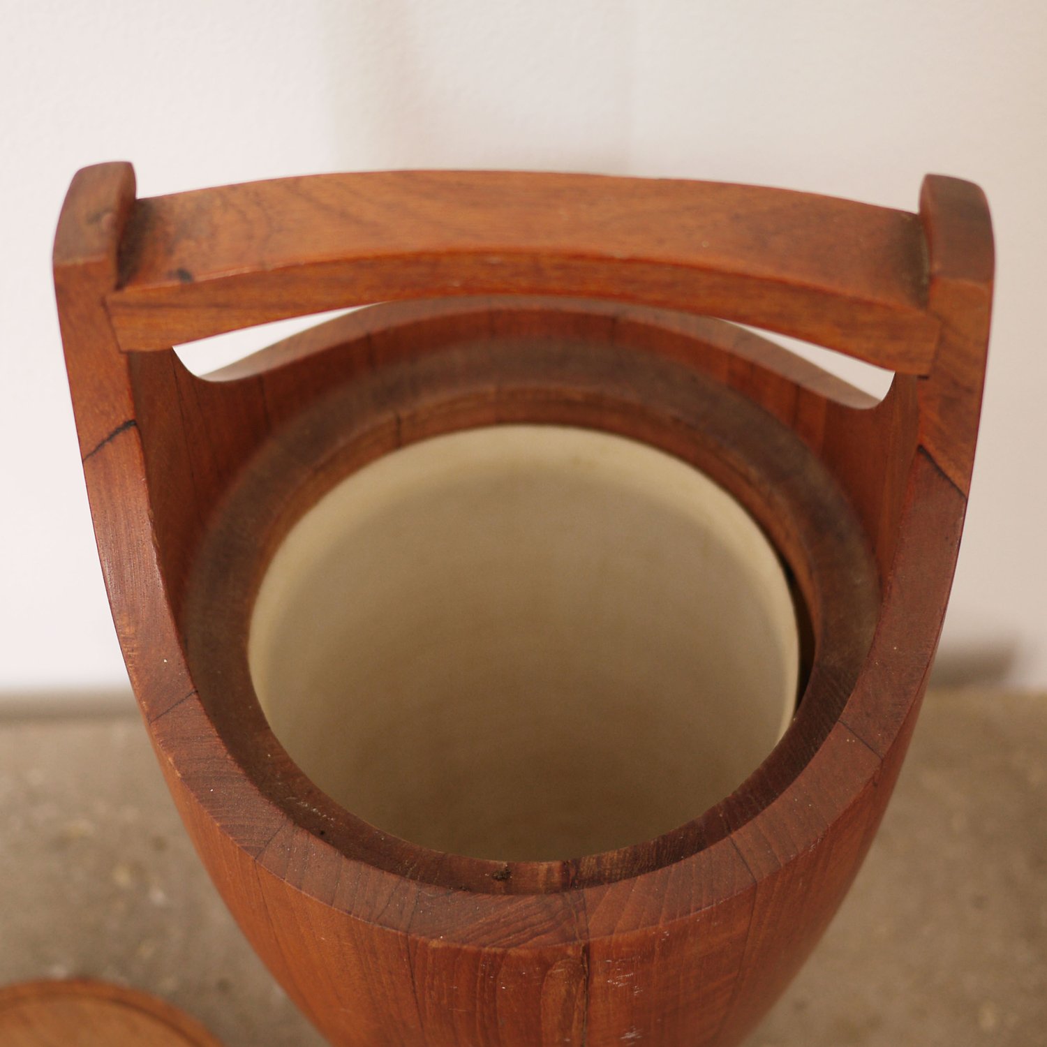 Teak Ice Bucket By Jens Quistgaard For Dansk Design, 1960s