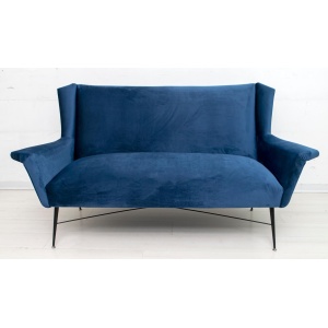 Gigi Radice Mid-Century Modern Italian Sofa for Minotti, 1950s