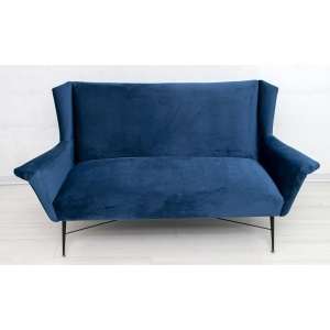 Gigi Radice Mid-Century Modern Italian Sofa for Minotti, 1950s