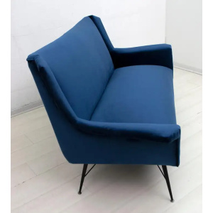 Gigi Radice Mid-Century Modern Italian Sofa for Minotti, 1950s