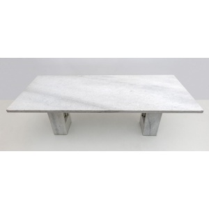 'Delfi' Marble Dining Table by Marcel Breuer and Carlo Scarpa for Gavina, Italy