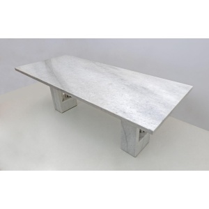 'Delfi' Marble Dining Table by Marcel Breuer and Carlo Scarpa for Gavina, Italy