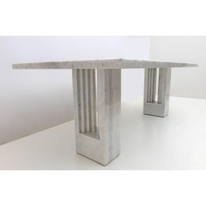 'Delfi' Marble Dining Table by Marcel Breuer and Carlo Scarpa for Gavina, Italy