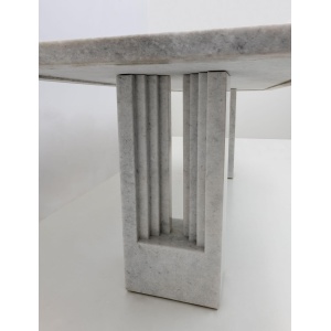 'Delfi' Marble Dining Table by Marcel Breuer and Carlo Scarpa for Gavina, Italy
