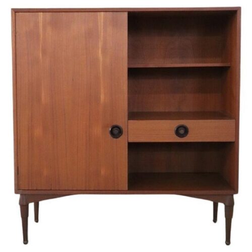 Highboard in Teak Veneer, 1960s