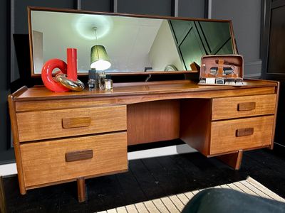Mid Century Teak Dressing Table From White & Newton