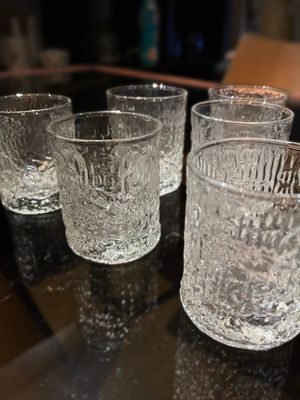 Set of six Ravenhead Siesta Tumblers from the 1970s