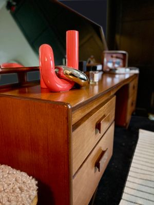 Mid Century Teak Dressing Table From White & Newton
