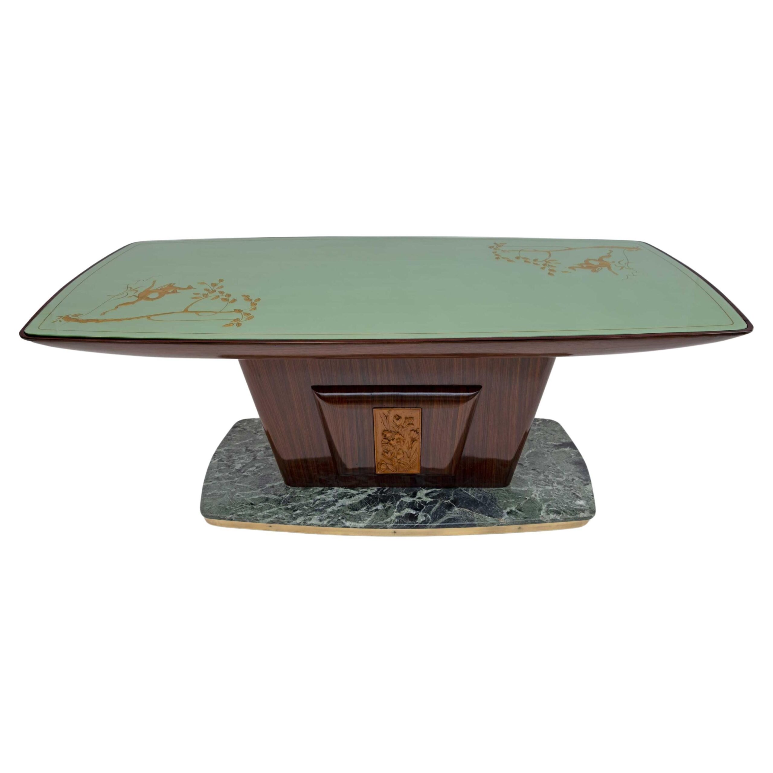 Vittorio Dassi Iconic Design Mid-Century Modern Italian Dining Table, 50s, Rare!