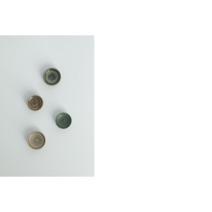 Small Mid-Century Scandinavian Modern Collectible Brown & Green Stoneware Bowls by Gunnar Borg for Höganäs Ceramics, 1960s, Set of 4