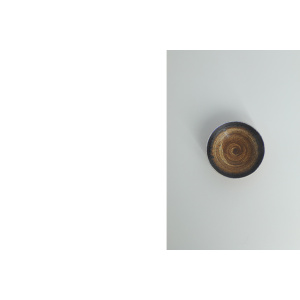 Small Mid-Century Scandinavian Modern Collectible Glazed Brown Stoneware Bowls by Gunnar Borg for Höganäs Keramik , 1960s, Set of 2