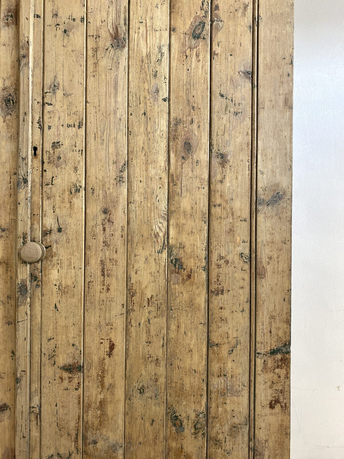 English Country House Painted Cupboard c.1850
