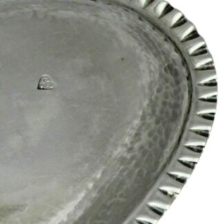 1784 Georgian Antique Solid Silver Fine Dining Table Spoon Tray
