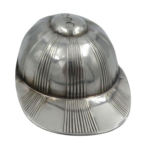 1798 Georgian Solid Sterling Silver Rare Jockey Cap Tea Caddy Spoon