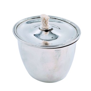 1799 Georgian Antique Solid Silver Coffee Pot & Burner on Stand