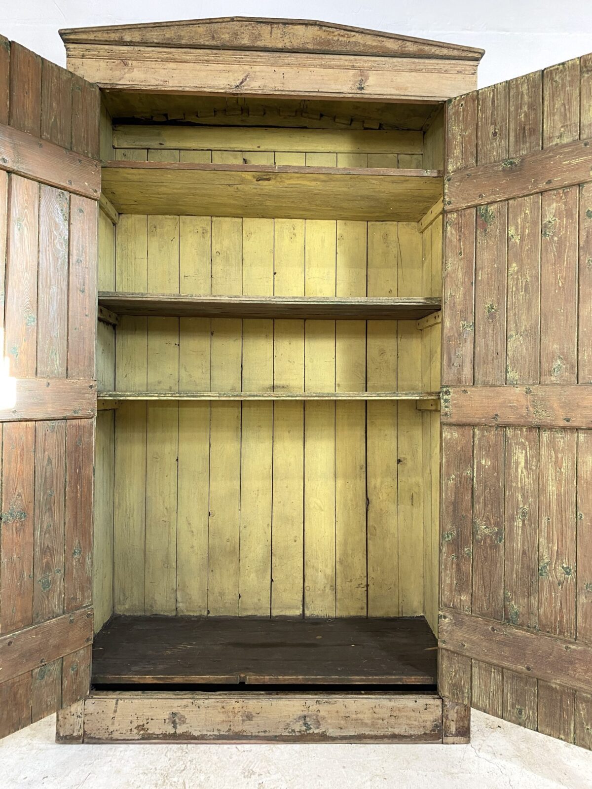 English Country House Painted Cupboard c.1850