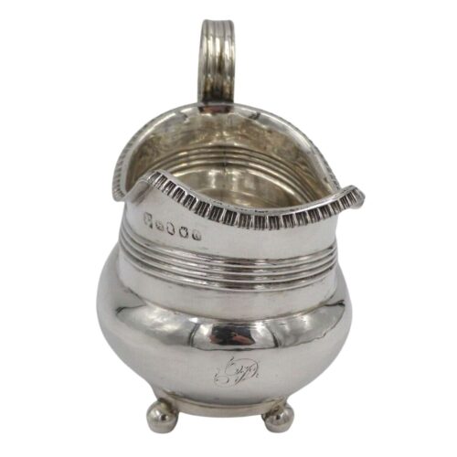 1815 Georgian Rare YORK Solid Sterling Silver Creamer Cream Jug