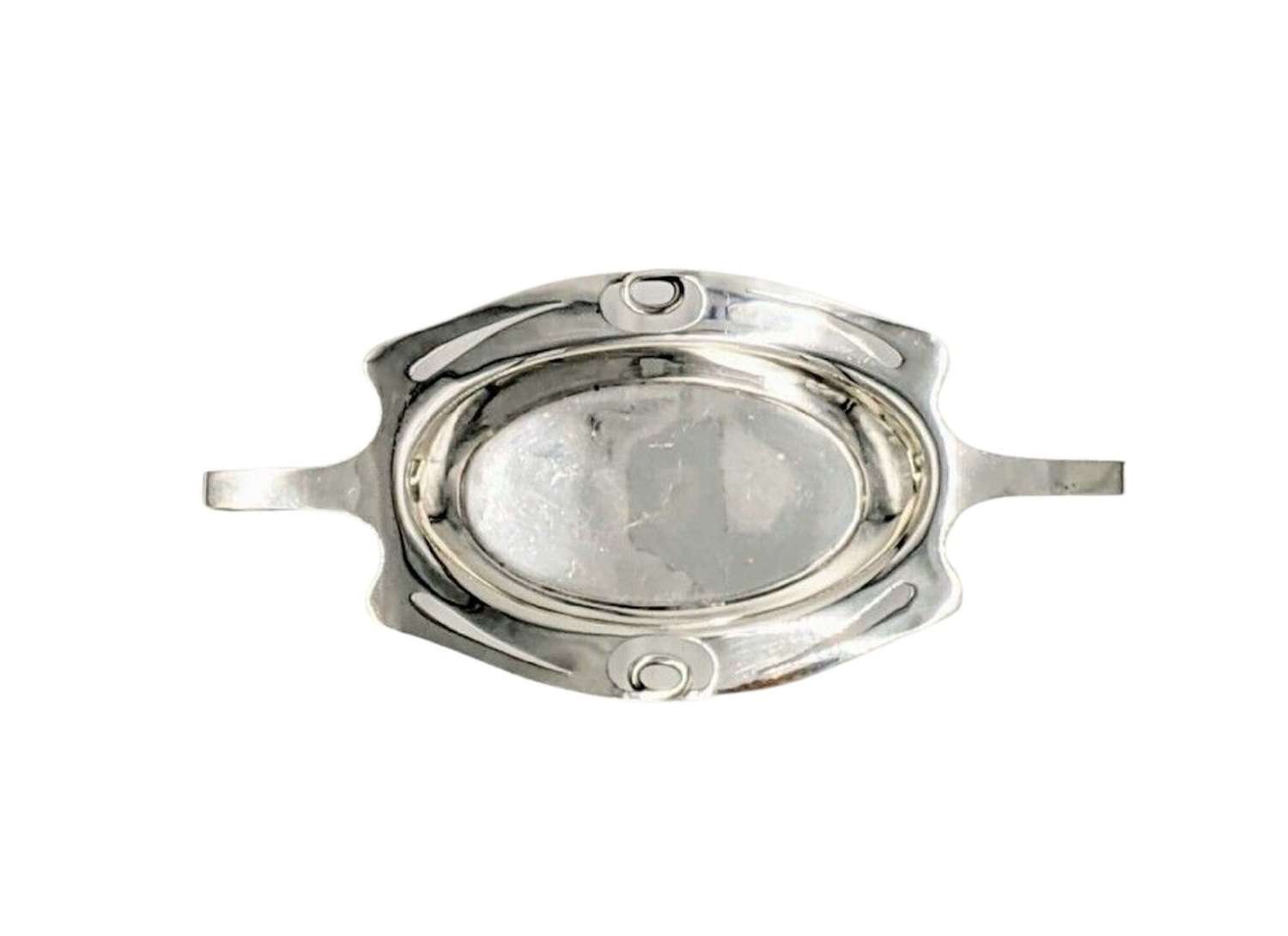 1904 Art Nouveau Solid Silver Dish by George Lawrence Connell Cymric