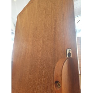 1950s Milliners Counter Top Mirror in Oak.