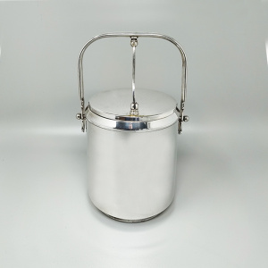 1960s Stunning Ice Bucket by Aldo Tura for Macabo. Made in Italy.