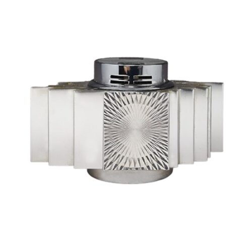 1960s Gorgeous Table Lighter by Sarome In Aluminium.