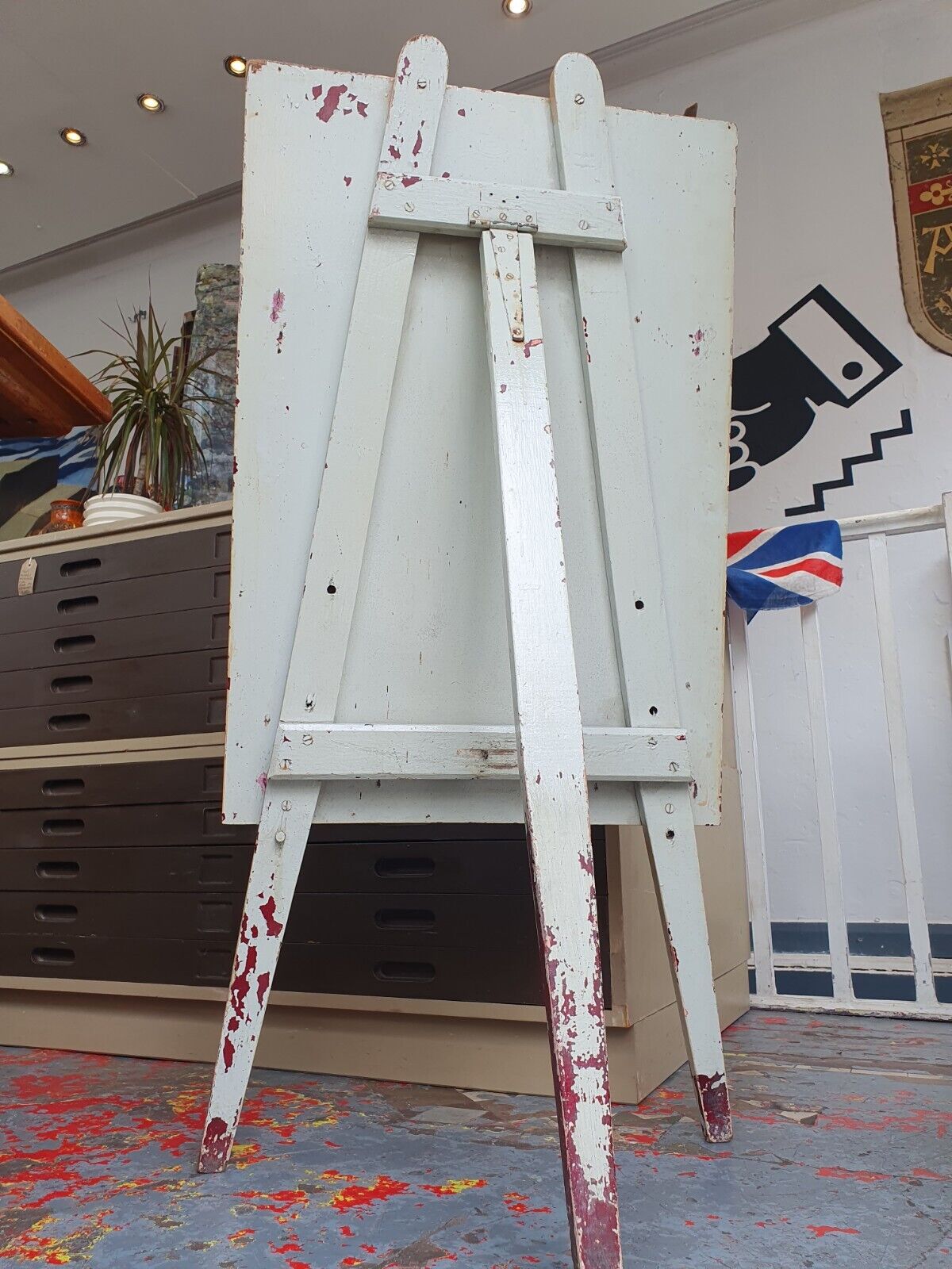 1960s Hand Painted Theatre/Cinema Advertising Board