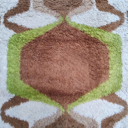 1970s Stunning Space Age Rug in Wool. Made in Italy - Image 6