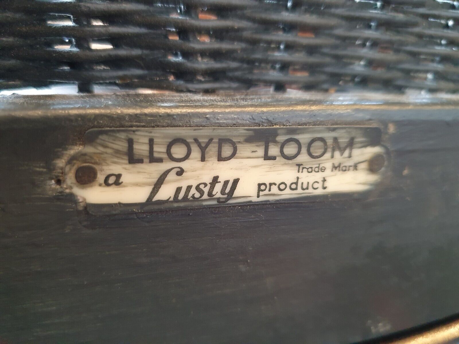 1970s Lloyd Loom Occasional/Bedroom Chair