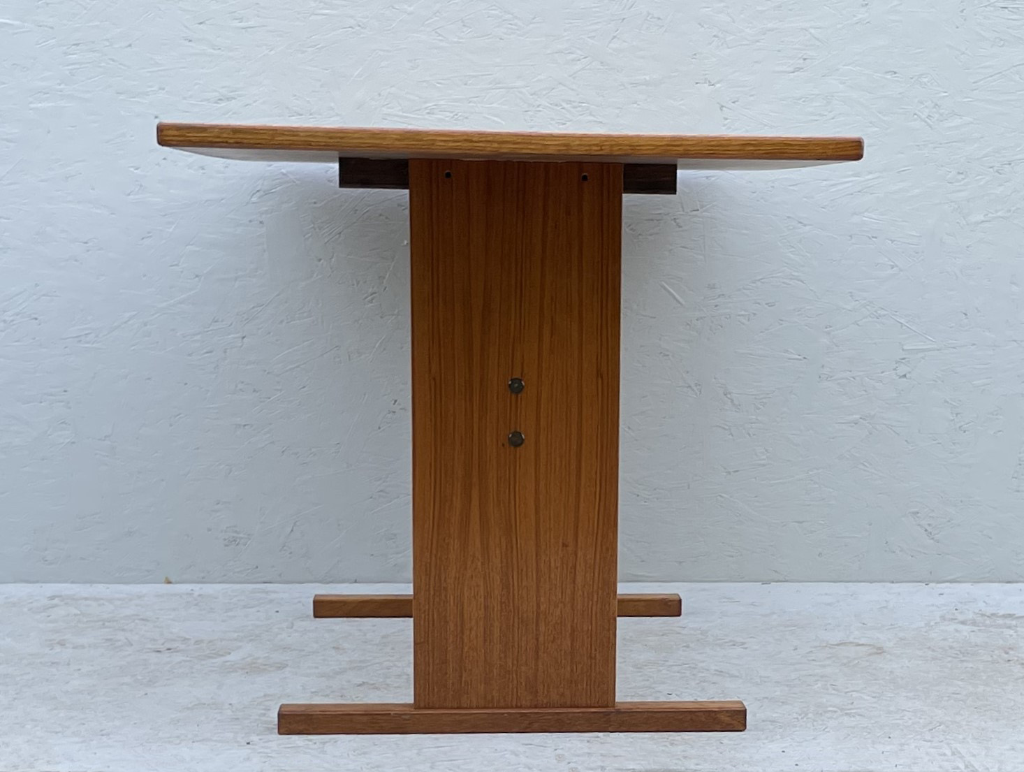Small Mid Century Teak & Tile Dining Table by Gangso Mobler