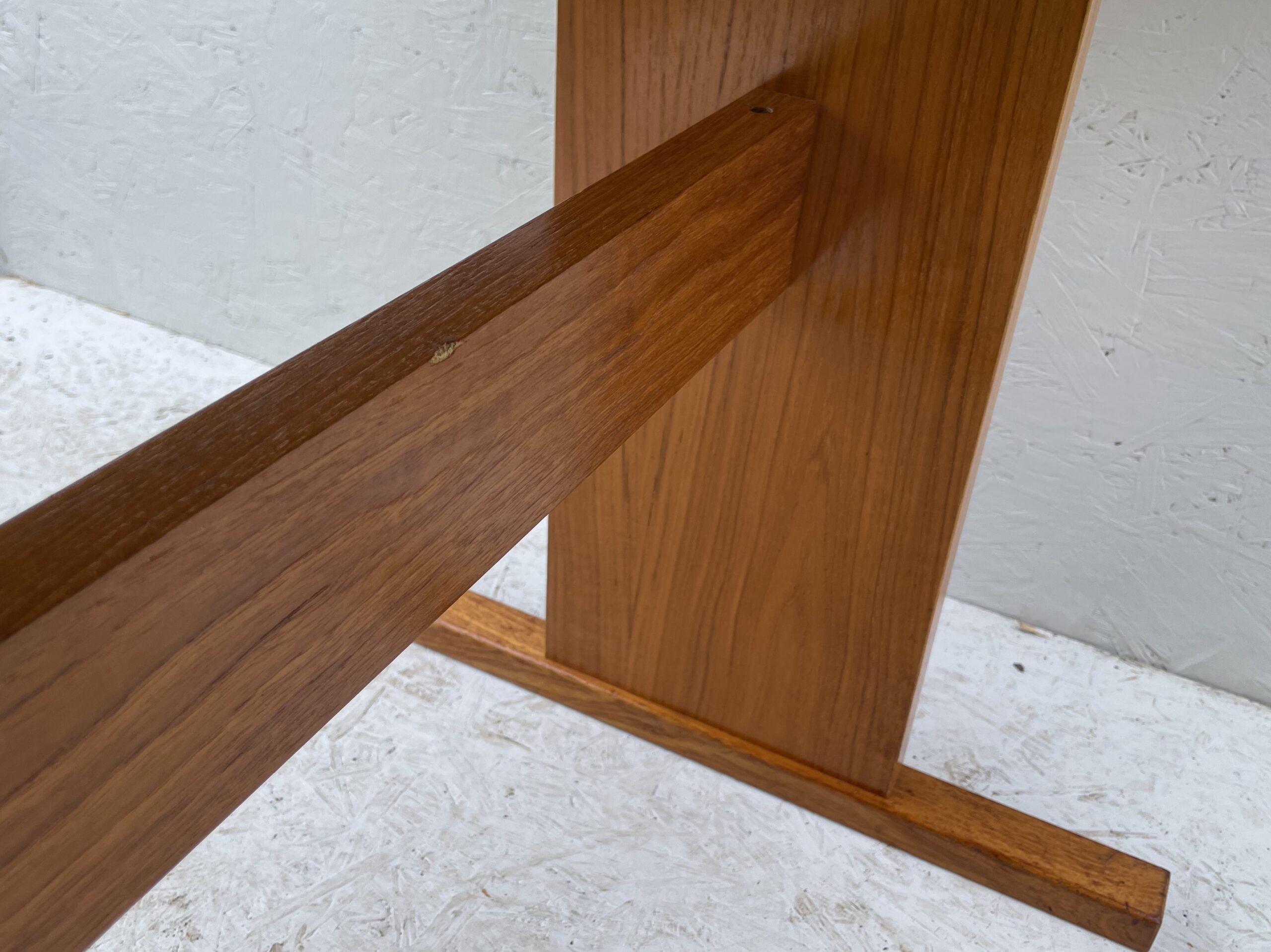 Small Mid Century Teak & Tile Dining Table by Gangso Mobler