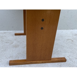 Small Mid Century Teak & Tile Dining Table by Gangso Mobler