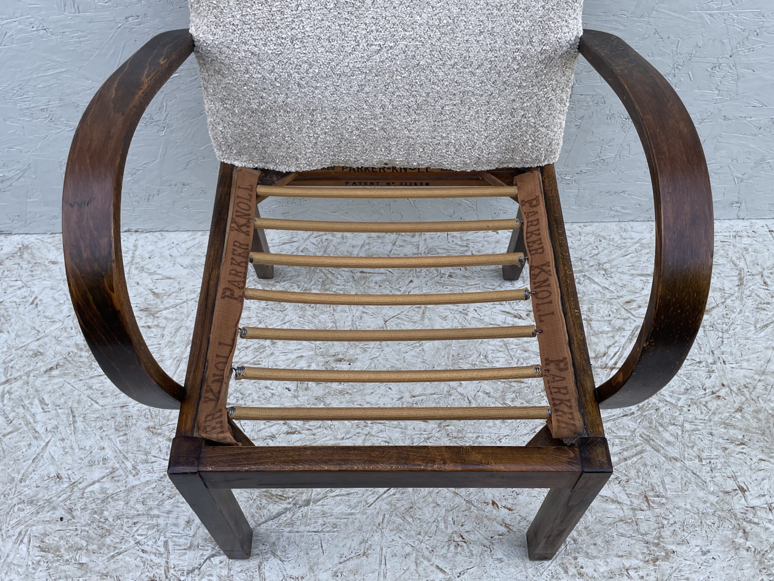 Early Parker Knoll, Art Deco, Bentwood Arm Chair