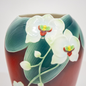 Large Franz Moth Orchid Flower Vase
