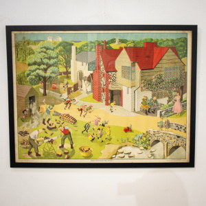 Original Elizabeth Skilton Print Country Life