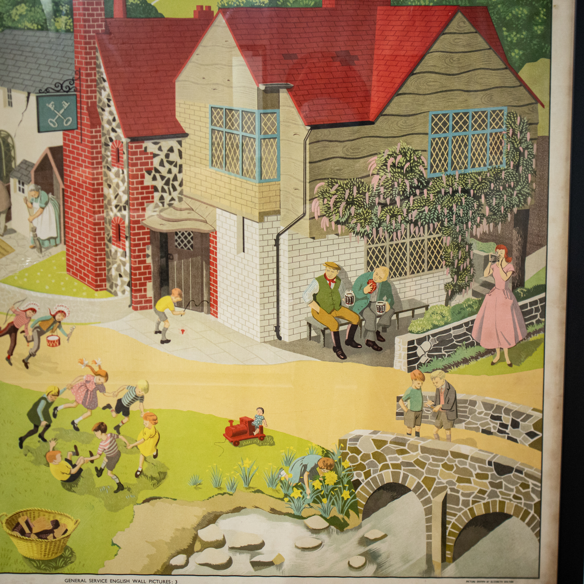 Original Elizabeth Skilton Print Country Life
