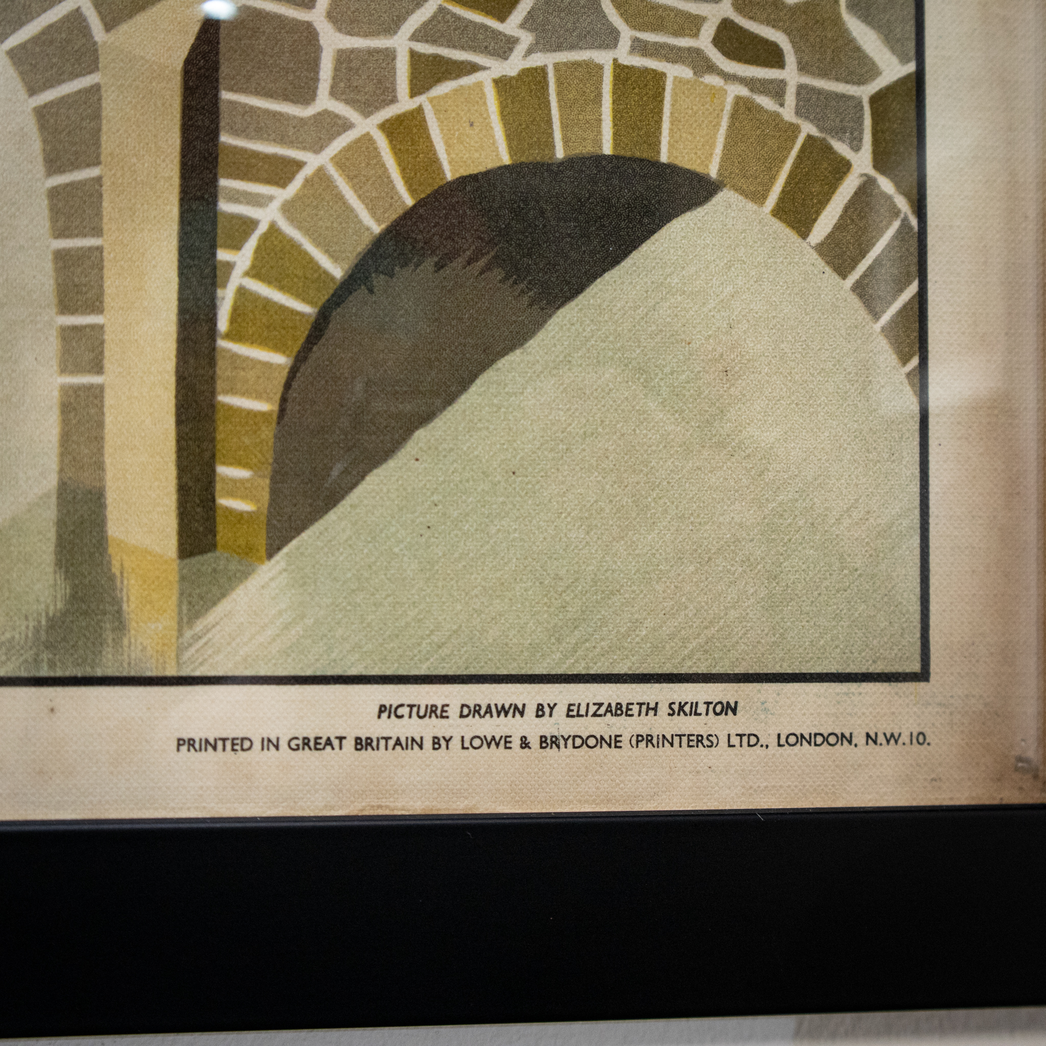 Original Elizabeth Skilton Print Country Life