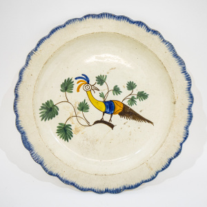 18th Century Peafowl Plate