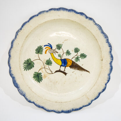 18th Century Peafowl Plate - Image 3