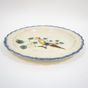 18th Century Peafowl Plate