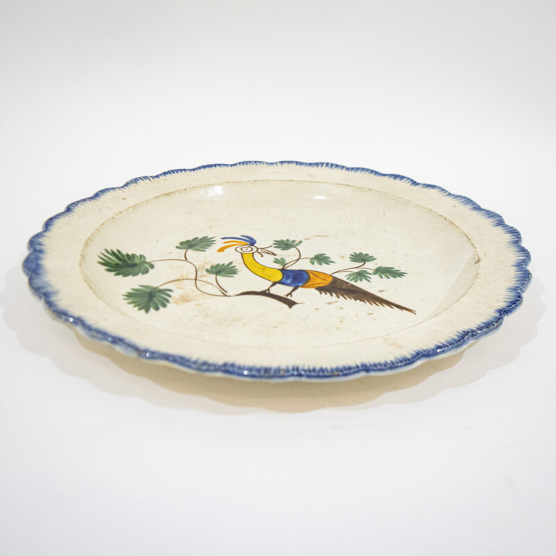18th Century Peafowl Plate