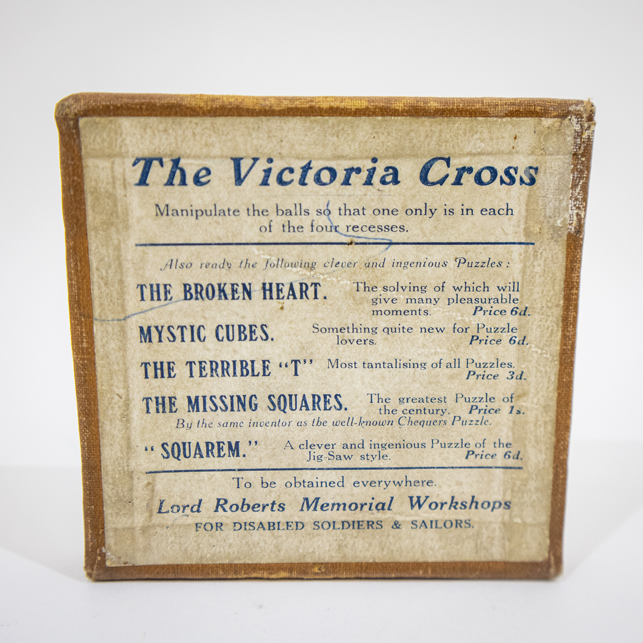 The Victoria Cross Dexterity Puzzle