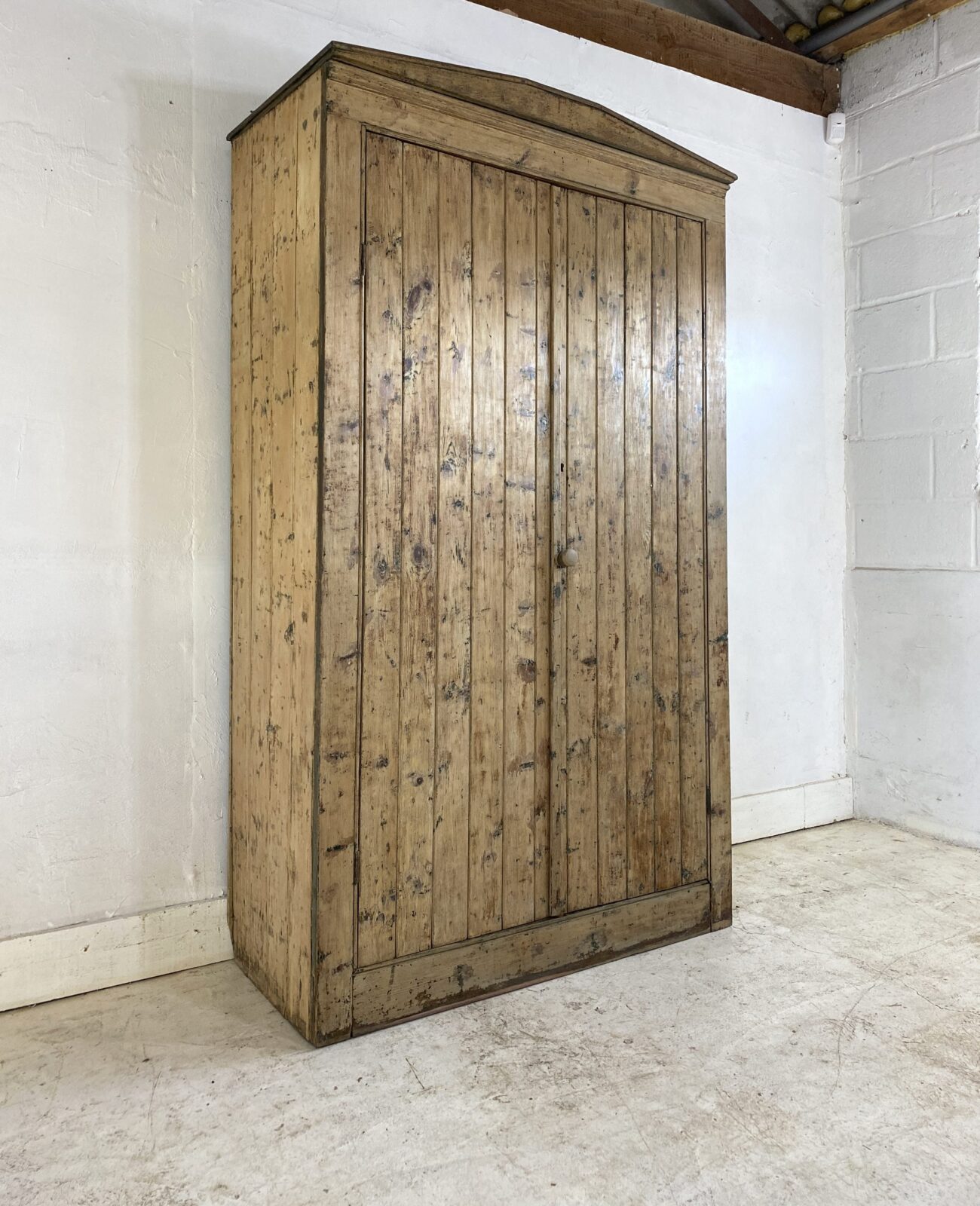 English Country House Painted Cupboard c.1850