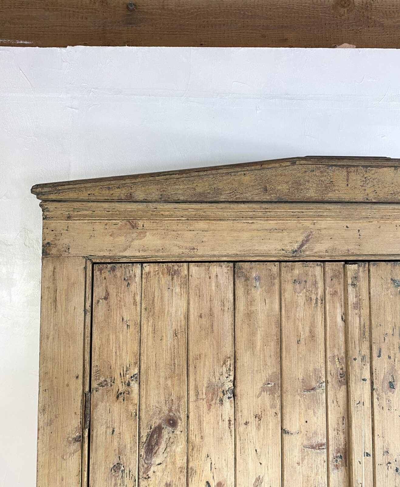 English Country House Painted Cupboard c.1850