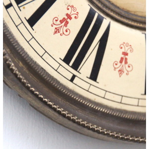 Early 20th Century Brass Framed British Clock Dial