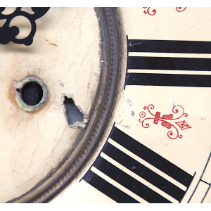 Early 20th Century Brass Framed British Clock Dial