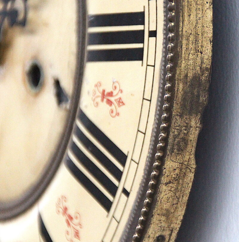 Early 20th Century Brass Framed British Clock Dial