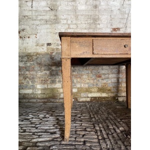 Dutch Painted Walnut Farmhouse Table